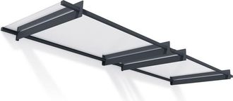 Palram Palram-canopia - Canopia Nancy Marquesina Para Puerta 301x94 Cm Transparente