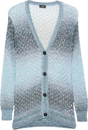 Etro Donna, Maglie, Blu, M, new