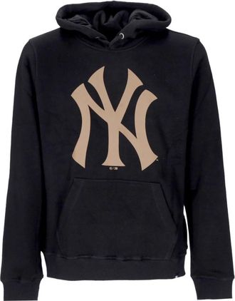 47 Brand MLB Imprint Burnside Hood Neyyan - Heren - Hoodies - Zwart - XL - Katoen - Hoodies & sweatvesten