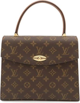 Louis Vuitton Brown Monogram Canvas Handbag (Authentic Pre-Loved)