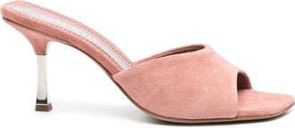 PARIS TEXAS Leren muiltjes - Roze