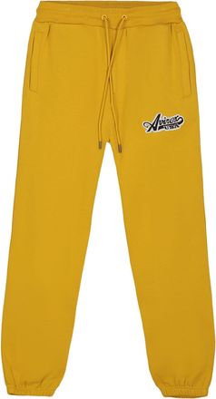 Avirex Heren Avirex Script Joggers in Geel