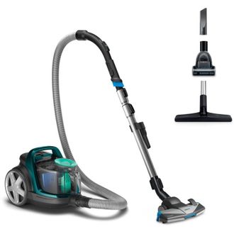 Philips Serie 5000 Aspirador Sin Bolsa - 900 W, Con Filtro Allergy Y Boquilla Triactive (fc9555/09)