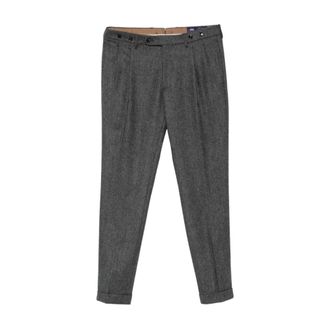 Berwich Pantaloni Lunghi Barber - - Trousers - Uomo - Grigio - XL