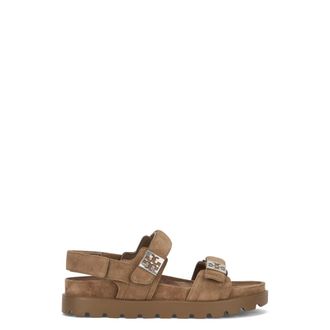 Tory Burch Dames, Schoenen, Grijs, Maat: 39 EU Su&egrave;de