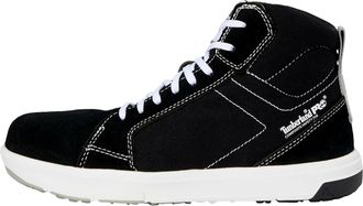 Timberland Mens Timberland PRO Berkley Hi Composite Safety Toe Black / White TB1A5QN6001