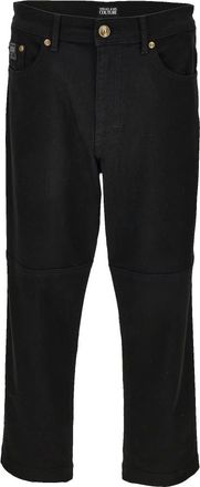 Versace Jeans Couture Jeans, Heren, Zwart, W31, Denim, Broeken Black