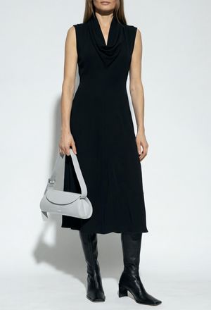 Jil Sander Sleeveless Dress, Womens, Black