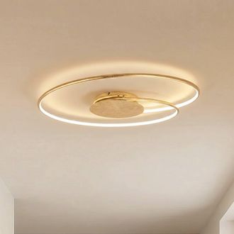 Lindby L&aacute;mpara De Techo Led joline En Dorado Metal - Lindby