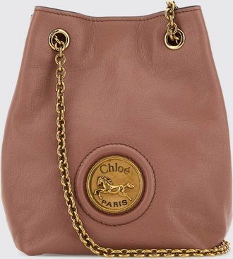 Chlo&eacute; Borsa Horse Medal mini in pelle martellata