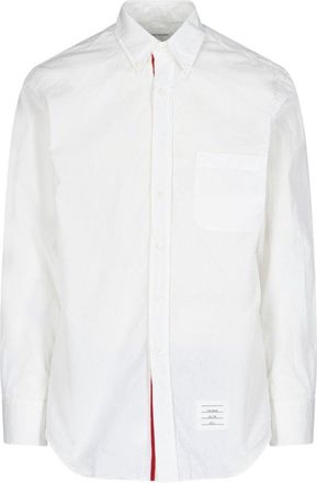 Thom Browne White Oxford Shirt - White