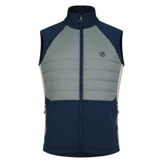 Dare 2B Dare 2B Heren Aflopend Gilet (Leliebladgroen/Moonlight Denim)