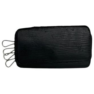 Louis Vuitton Pre-owned Vintage Sleutelhanger - Dames - Pre-owned - Zwart - Maat: ONE Size Leer
