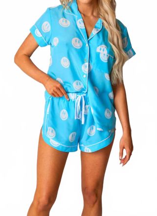 BuddyLove Aurora Happy JammieS In Blue