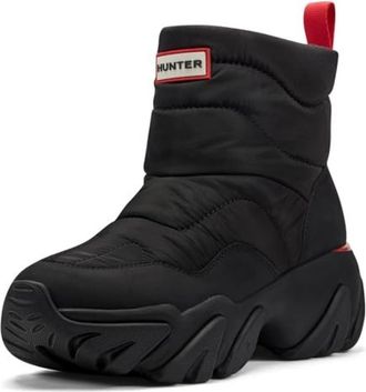 Hunter Debra Snow Boots Womens Black Waterproof Round Toe Ankle ZOGG3730