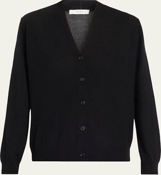 The Row Otie Cashmere V-Neck Cardigan