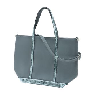 Vanessa Bruno Cotton Canvas Tote Bag - Blue