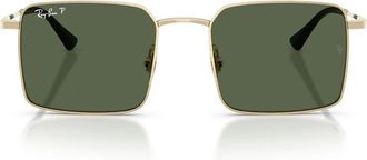 Ray-Ban Rb 3782 Idan Zonnebril - unisex - Zonnebrillen - Geel - 53 MM - Accessoires