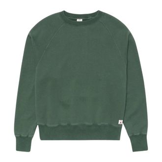 Edwin Raglan Crew Sweatshirt - Heren - Sweatshirts & Hoodies - Groen - Maat: S Katoen