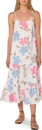 Velvet Heart Tiered Maxi Dress in Floral Splash at Nordstrom Rack, Size X-Small