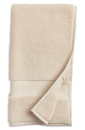 Nordstrom Organic Hydrocotton Hand Towel in Beige Oatmeal at Nordstrom