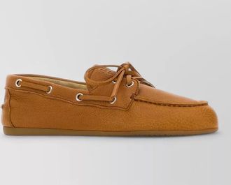 Miu Miu leather loafers