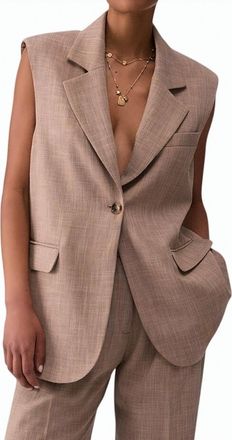Liu Jo Viscose Blend Longline Vest