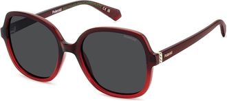 Polaroid Dames, Accessoires, Rood, Maat: 55 MM