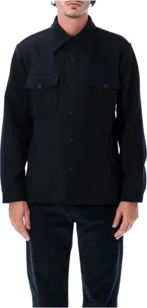 Fortela Ringo Overshirt - - Jackets - Uomo - Blu - XL