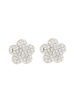 Marc Jacobs The Daisy Pav&eacute; Stud Earrings - Gold - One Size