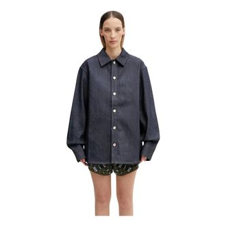 A.P.C. A.p.c., Overhemden, Dames, Blauw, M, Shirts