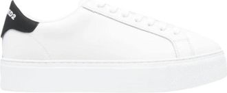 Dsquared2 Sneakers Bianca - Dames - Sneakers - Wit - 36 EU - Leer - Schoenen
