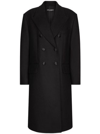 Dolce & Gabbana Cappotto doppiopetto - Nero