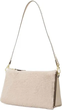 Manu Atelier Womens Mini Prism Bag Ivory Leather Beige Others Shoulder-hobo-bags