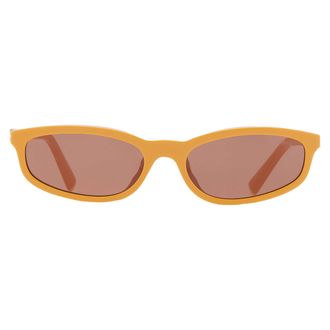 Miu Miu Brown Cat Eye Ladies Sunglasses MU A06S 22D90Q 54