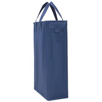 OEM Cesto De Ropa De 45 L Con Asas (azul Oscuro), Cesto De Ropa Plegable Y Delgado, Bolsa De Lavander&iacute;a Rectangular De Tela Oxford, Cesta Para La Ropa Suc