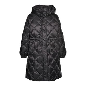 Baldinini Down Coats, female, Black, S, Nylon Down Jacket