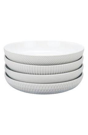 BIA Cordon Bleu Set of 4 Textured Dinner Bowls in White at Nordstrom Rack