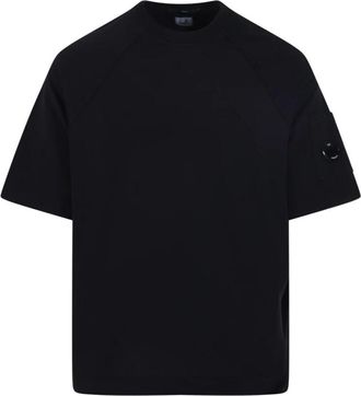 C.P. Company 999 Short Sleeve Sweatshirt - Heren - T-shirts - Zwart - XS - Tops