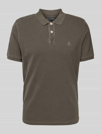 Marc O'Polo Regular Fit Poloshirt aus reiner Baumwolle in Oliv, Gr&ouml;&szlig;e S