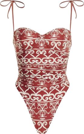 Agua Bendita Costume da bagno Rabano - Marrone