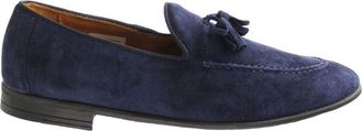 Hackett Tassel Roll Mens Blue Shoes Leather - Size UK 10
