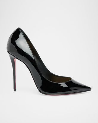 Christian Louboutin 100m La Pigalle Patent Leather Pumps