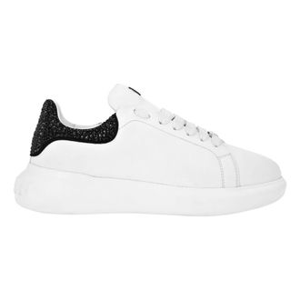 Philipp Plein Sneakers, female, White, Size: 10 US Low Top Sneakers Mix Strass