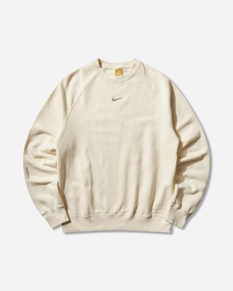 Nike Men s NOCTA Fleece Crewneck Sweatshirt Alabaster