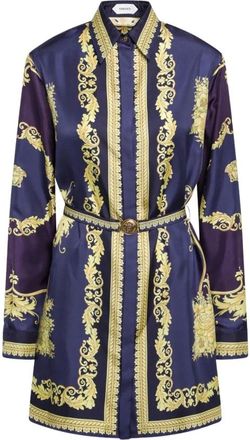 Versace Mujer, Vestidos, Azul, Talla: M