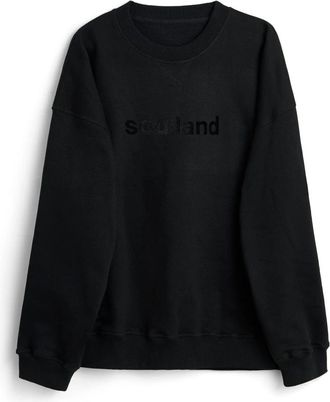 Soulland Sorrel Sweatshirt - Heren - Sweatshirts - Zwart - Xs/S - Katoen - Hoodies & sweatvesten