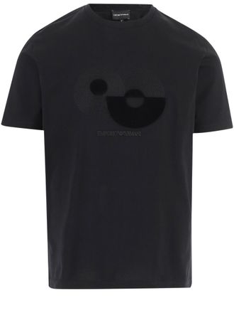 Emporio Armani Black Crew Neck T-Shirt