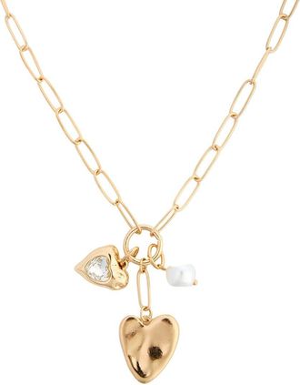 Saachi Saachi Heart Charm Necklace