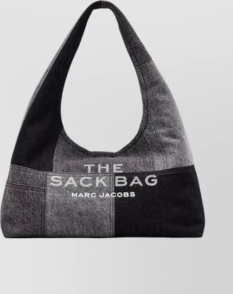 Marc Jacobs patchwork cotton shoulder bag with top handle